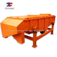 Factory direct sale  linear soil sieve vibrating screen